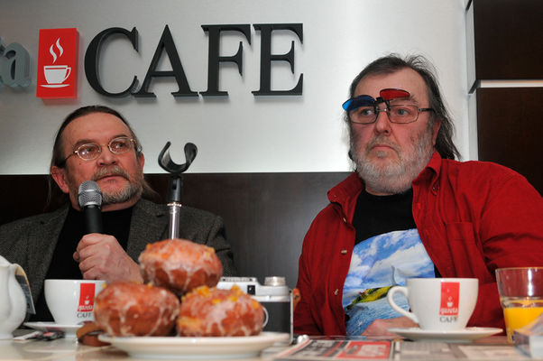 Promocja książki "Płockie Déjá Vu"
Marek Grala i Mirosław Łakomski
