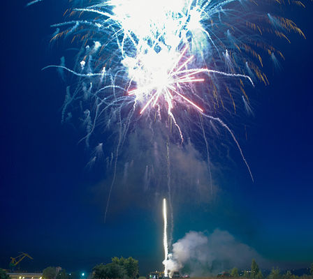 Fajerwerki nad Wisłą
Wał w Radziwiu

