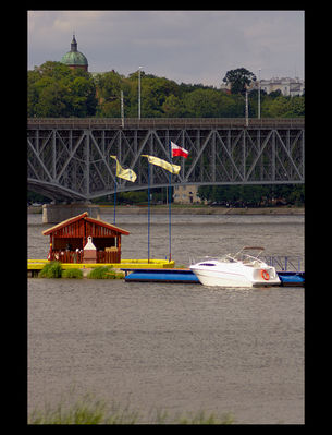 Przystań jachtowa na Wiśle - Radziwie
