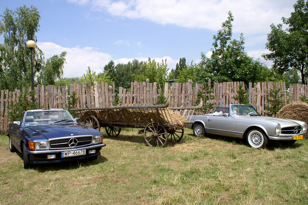 IV Płocki Zlot Zabytkowych Mercedesów.
