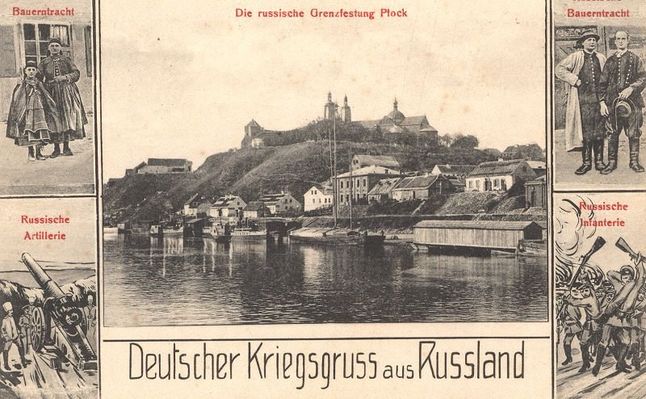 Twierdza Graniczna Płock
wyd. I. Themal  rok 1910 
