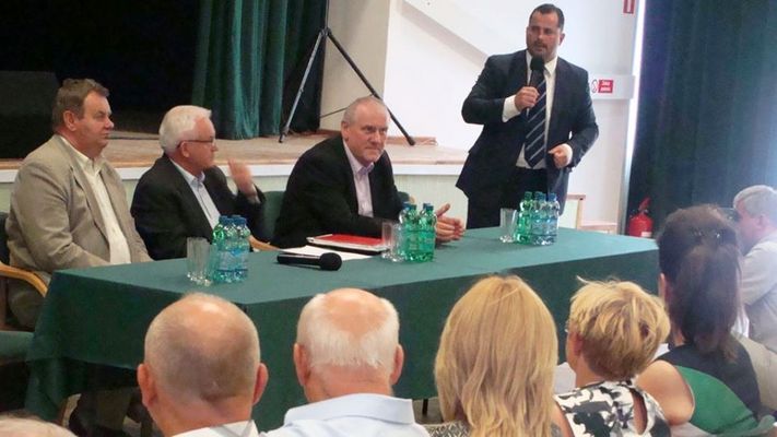 Leszek Miller i Jan Guz
13.06.2013r. SDK
Słowa kluczowe: Leszek Miller Jan Guz SDK