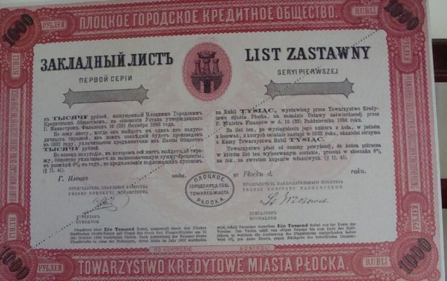 list zastawny
Słowa kluczowe: list zastawny