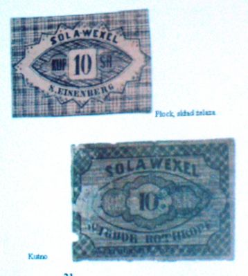 Weksel sola
zawierający bezwarunkowe przyrzeczenie wystawcy zapłacenia określonej sumy pieniędzy we wskazanym miejscu i czasie. Takie weksle były w obiegu w Płocku po Powstaniu Styczniowym 1863r.
Słowa kluczowe: weksel