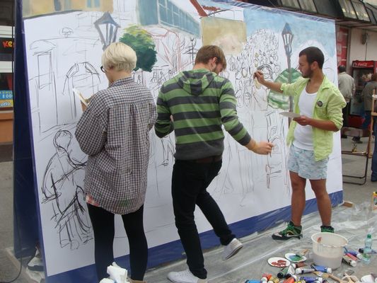 Drugi Jarmark Tumski 
Sztuka malowania - Dzień sztuki
Słowa kluczowe: malowanie