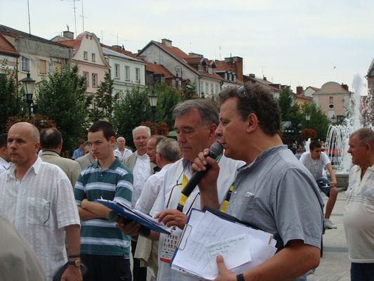 53. Wyścig Dookoła Mazowsza
komentator Eurosportu Tomasz Jaroński
