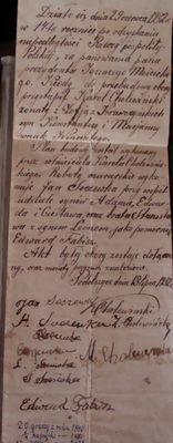 29 czerwca 1932r na Podolszycach
za panowania pana prezydenta Ignacego Mościckiego
Słowa kluczowe: Podolszyce