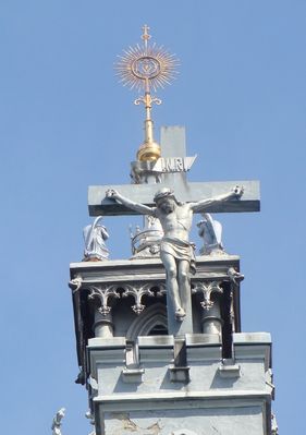 Kościół Mariawicki
15 sierpnia 2009  zwieńczenie kościoła od strony ogrodu 
Słowa kluczowe: Mariawici