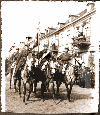 Konna parada
Z archiwum rodzinnego pana Karola Cholewińskiego
