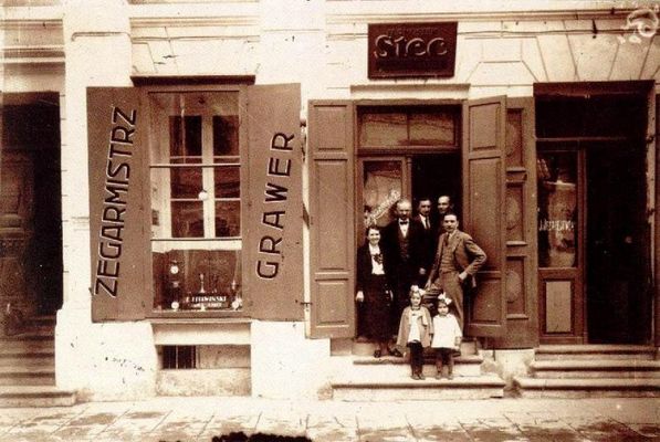ulica Grodzka
Rodzina zegarmistrza Fr. Steca rok 1934
Słowa kluczowe: Grodzzka