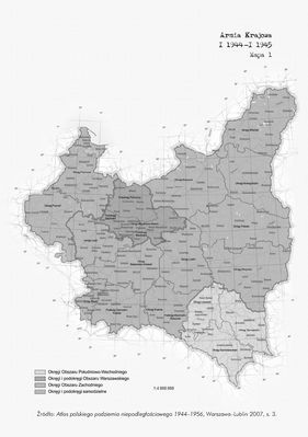 Miejsca gdzie działała Armia Krajowa
Z biuletynu IPN Nr.1/2008 - 
