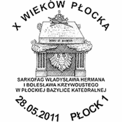 Jednodniowy datownik
  X wieków Płocka. Sarkofag Władysława Hermana i Bolesława Krzywoustego w Płockiej Bazylice Katedralnej
Słowa kluczowe: datownik