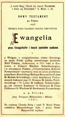 ewangelia Kościoła Mariawitów
