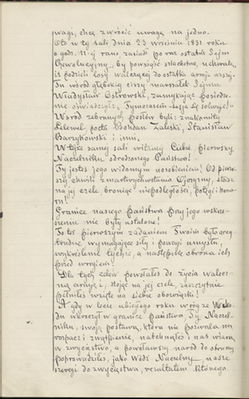 Przemówienie z okazji nadania Marszałkowi Józefowi Piłsudskiemu tytułu Honorowego Obywatela Miasta Płocka dnia 10 IV 1921
strona 2
