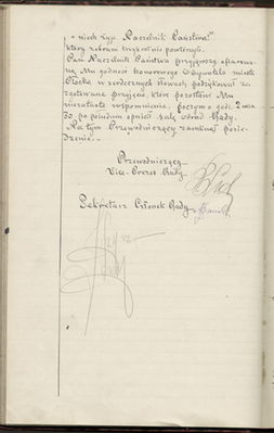 Przemówienie z okazji nadania Marszałkowi Józefowi Piłsudskiemu tytułu Honorowego Obywatela Miasta Płocka dnia 10 IV 1921
strona 4
