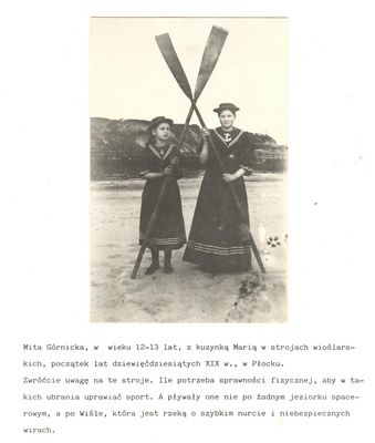 Z pamiętnika Hanny Porembińskiej Wróblewskiej
oryginalna kartka
Słowa kluczowe: rodzina gornickich