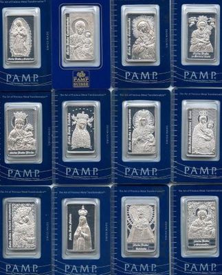 srebrne sztabki lokacyjne z serii Cudowne wizerunki Matki Boskiej
Matka Boska Płocka
Słowa kluczowe: sztabka