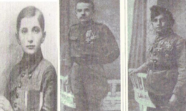 Obrońcy Płocka 1920 rok
ANTOLEK GRADOWSKI lat 14, Zginał 18 sierpnia 1920r. w okopach koło "Stanisławówki"
JÓZEF KACZMARSKI lat 14, Został ciężko ranny, postrzelony w twarz i klatkę piersiowa i cięty szabla w głowę i rękę. Cudem uratowany, zamordowany przez Niemców w czasie II wojny światowej.
TADEUSZ ZYGMUNT JEZIOROWSKI- lat 11, Wykazał się wielka odwagą w obronie Płocka w 1920r. przenosząc amunicje wielokrotnie na barykadę z magazynu, 4 września 1939r. zginał śmiercią lotnika
Słowa kluczowe: obrońcy 1920