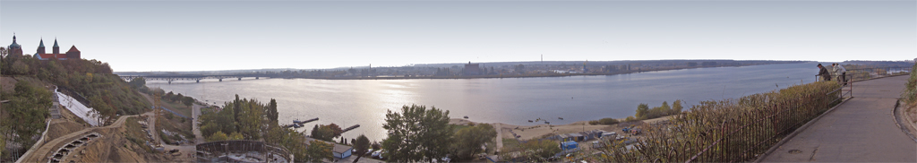 Panorama ze wzgórza
