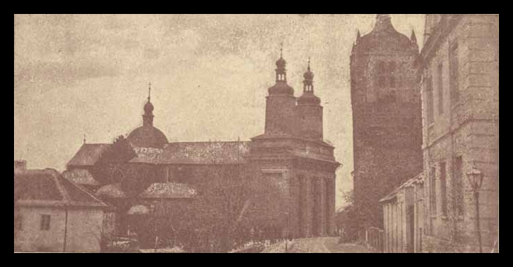 Katedra na początku XX wieku.
