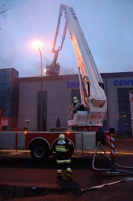 Pożar DH Tayger 7.10.2006
