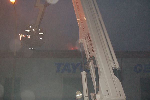 Pożar DH Tayger 7.10.2006
