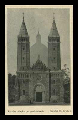 Projekt przebudowy katedry Płockiej
