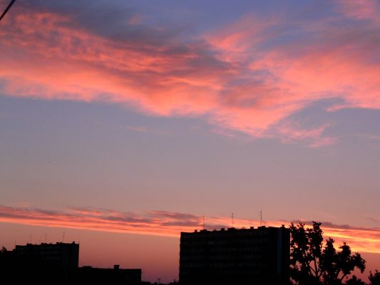 Wielka Płyta - zachód słońca
