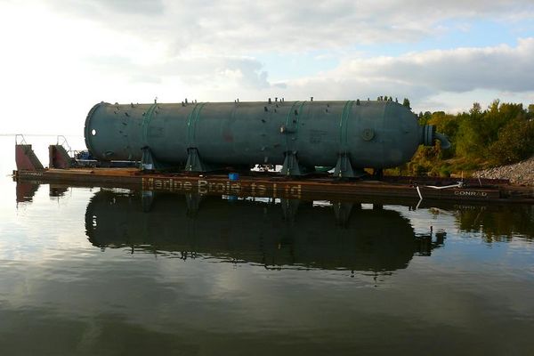 reaktor dla orlenu
dzień przypłynięcia reaktora do Płocka z Gdańska
