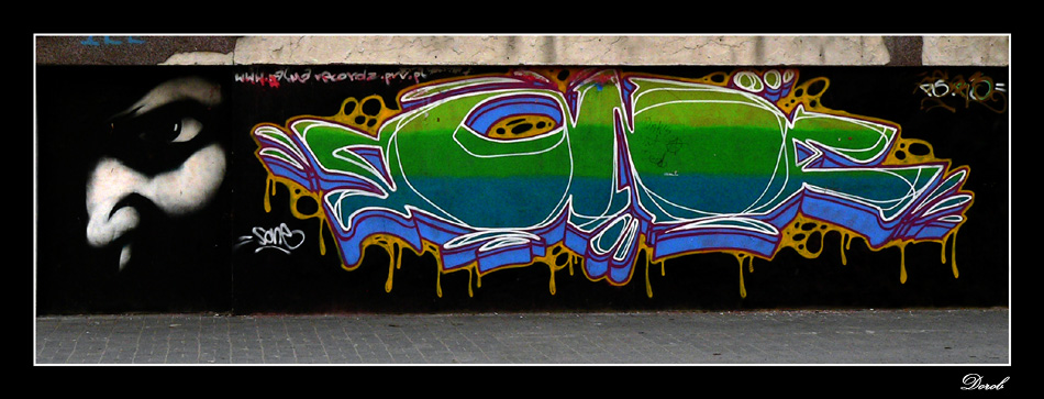 Graffiti 3
Malowidło na murze Stadionu Miejskiego
