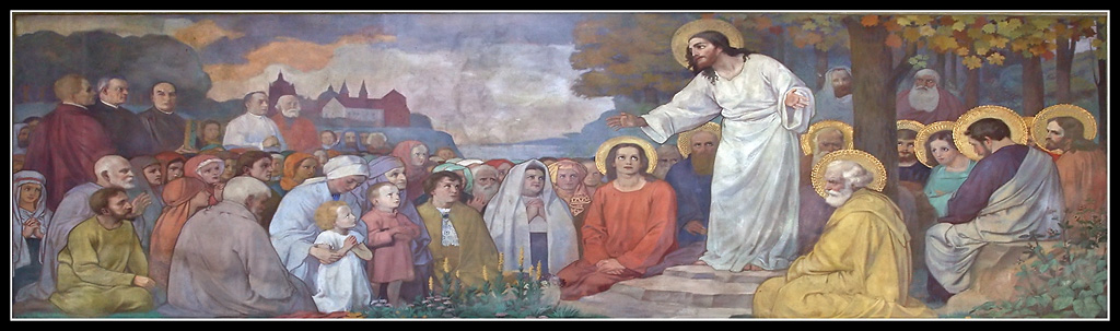 Polichromia w Katedrze pw NMP
Jezus naucza
