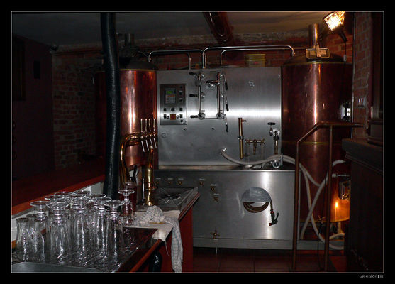 Aparatura...
... do produkcji browaru w Hotelu Płockim
