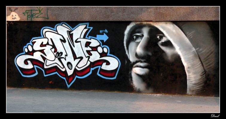 Graffiti 2
Malowidło na murze Stadionu Miejskiego
