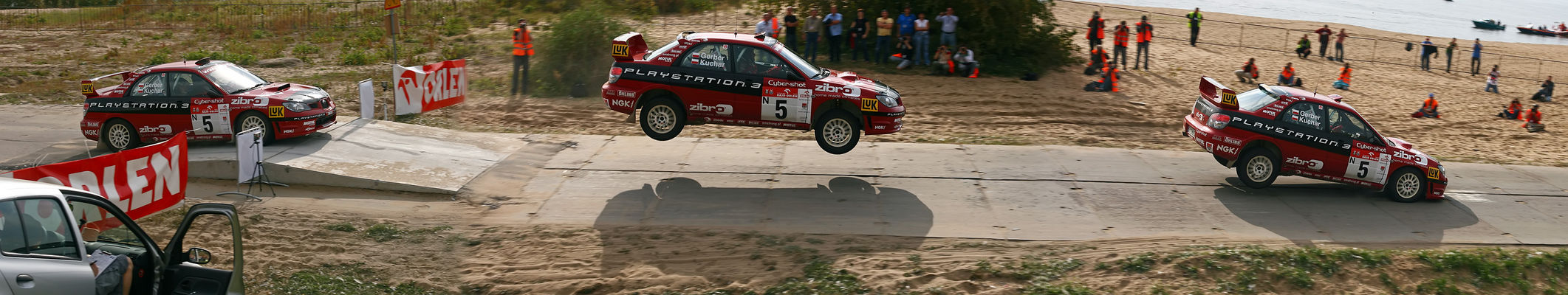 Rajd Orlen 2007
Konkurs skoków ;)
Hopka przy Amfiteatrze
OS 5/12 - Mostowa
