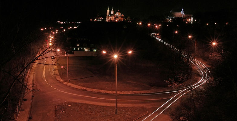 ul. Mostowa nocą
Taki tam sobie mały GNIOCIK 
