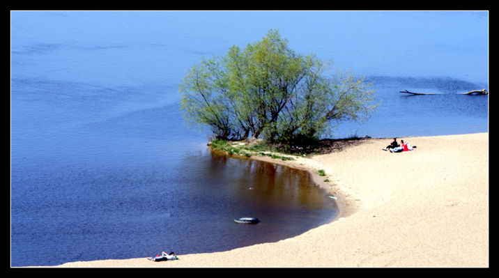 Pierwsze opalanie w 2007r
