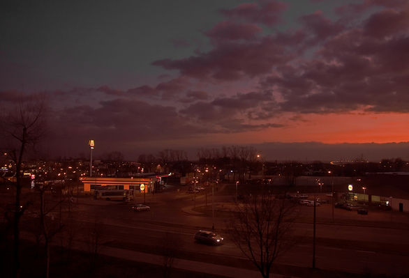 Widok z okna
Armi Krajowej i ORLEN z LIDL'em
