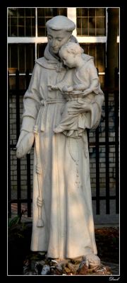 Sakralne 19
Jedna z figurek stojących przy Stanisławówce 
