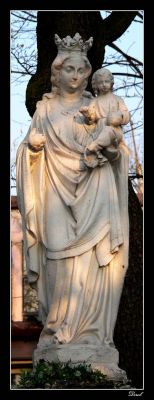 Sakralne 20
Jedna z figurek stojących przy Stanisławówce 
