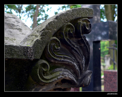 Sakralne 22
Cmentarz Prawosławny - fragment pomnika
