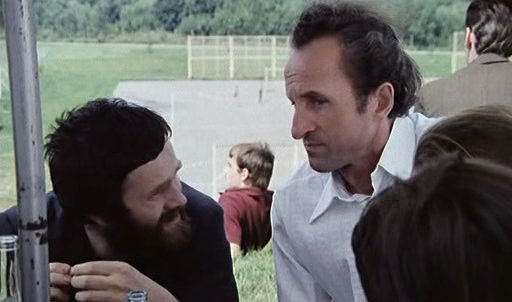 "Blizna"
Scena z filmu Krzysztofa Kieślowskiego "Blizna".
Rozmowa z socjologami :)
Franciszek Pieczka, Paweł Kędzierski
Słowa kluczowe: Blizna Franciszek Pieczka Paweł Kędzierski