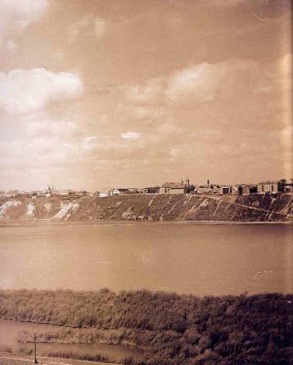 Panorama Płocka 1955 r.
