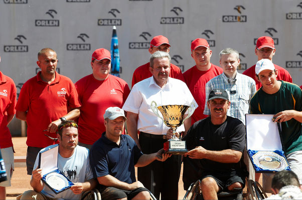 ORLEN POLISH OPEN  Part of NEC Wheelchair Tennis Tour 03-07.06.2008r
Triumfatorzy turnieju w kategorii Second Draw Kellerman Adam(AUS),  Kanon Bogusław(POL) i w kategorii Main Draw Stephen Welch(USA), Kruszelnicki Tadeusz(POL)
