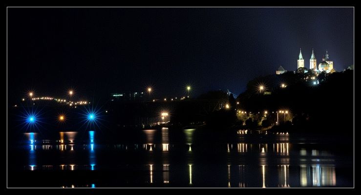 Nocny rzut oka na Tumy i Wisłę
