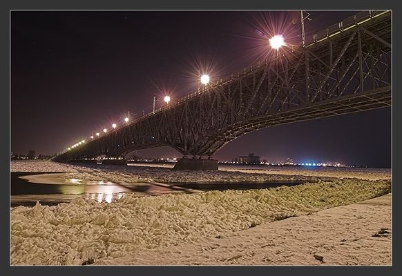 rz. WISŁA
-9°C, godz. 22, a oszołomy pod mostem focą.
