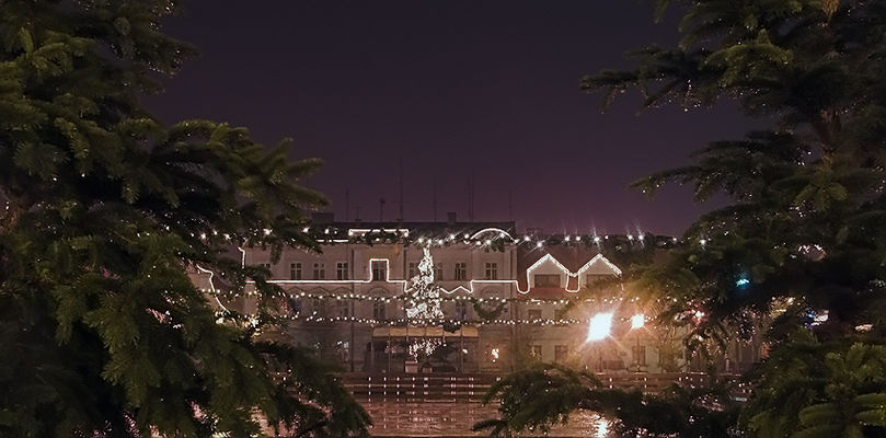 Deszczowy wieczór na Starym Rynku
