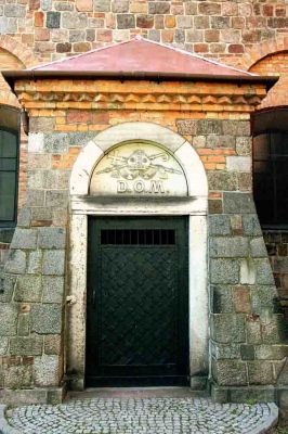 Katedra Płocka .
Wejście do zakrystii.
