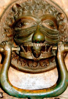 Katedra Płocka - jeden z detali DRZWI PŁOCKICH.
