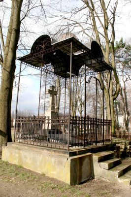 Fragment nagrobka - Cmentarz Prawosławny.
