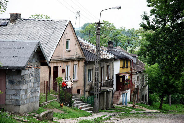 Bodzanów -  zabudowa miejska.
